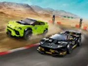 Lego 76899 Lamborghini Urus ST-X & Lamborghini Huracan Super Trofeo EVO